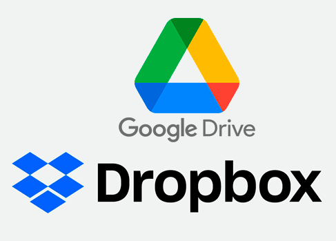 dropbox google drive upload