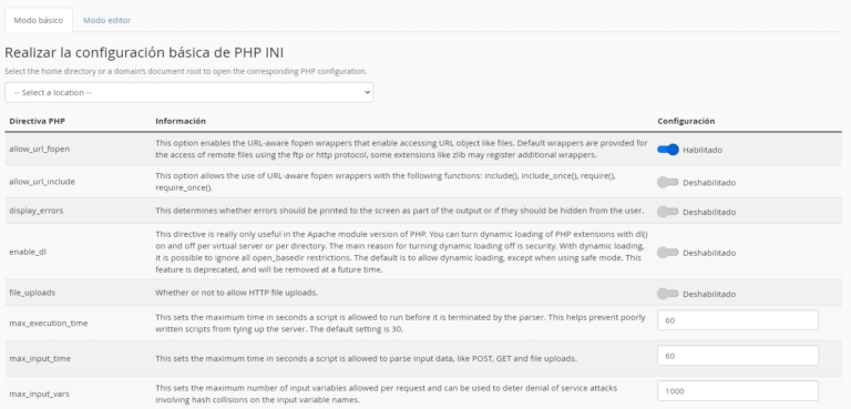 increase-php-configuration-values-themespixel